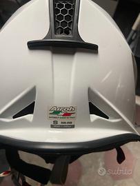 Casco Airoh Fighters White Gloss