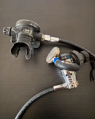 Scubapro MK25 EVO DIN300 + S600 + R195 + Manometro