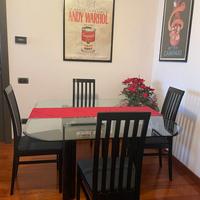 Sedie soggiorno nere