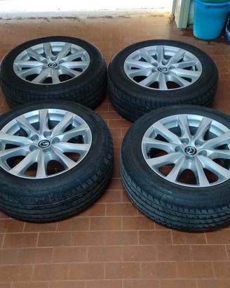 cerchi in lega Mazda + gomme