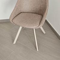 N°2 Sedie bilbao target point tortora vintage