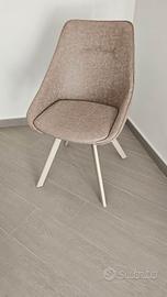 N°2 Sedie bilbao target point tortora vintage