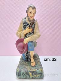 
Pastore Presepe in GESSO cm. 32 