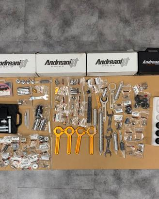 Set completo attrezzi Andreani - sospensioni MTB