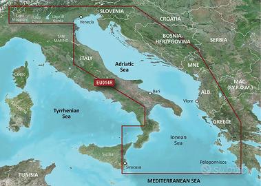 Garmin BlueChart g3 maps. Adriatic, Baltic, Scandi