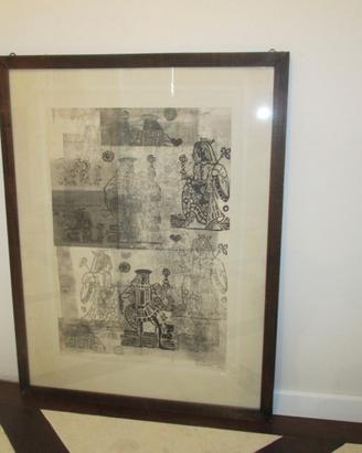 quadro -Successione- Opera Grafica Originale 1969