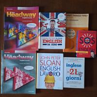 7 libri di inglese 