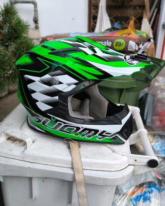 Husqvarna SM 125 2t blocco accessori+Suomy 
