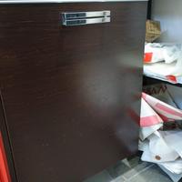 minifrigo rivestito in legno