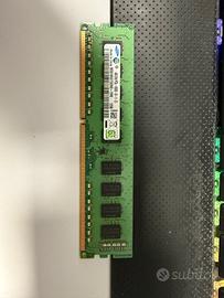 4GB RAM Server DDR3 ECC Samsung 1333MHz PC3-10600E