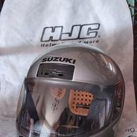 Casco integrale HJC customizzato Suzuki