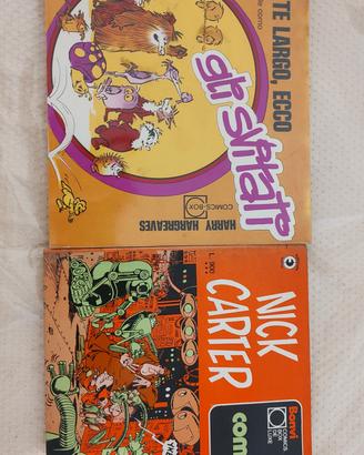 Fumetti comics box anni 70 2 volumi