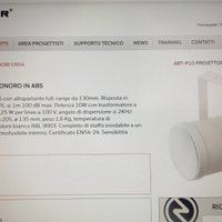 Notifier proiettore sonoro