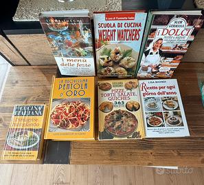Lotto 7 Libri di Cucina Vintage Classici - nuovi
