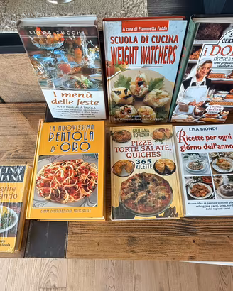 Lotto 7 Libri di Cucina Vintage Classici - nuovi