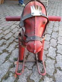 Cavallino a dondolo anni 50