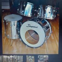 Batteria Slingerland cromata vintage