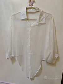 Top bianco da donna