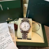 Rolex Datejust 36 mm lunetta oro full set