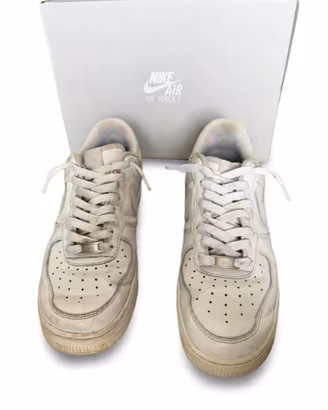 Nike Air Force 1 Low taglia 43 Bianche con scatola