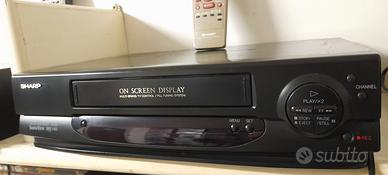 VIDEOREGISTRATORE LETTORE VHS SUPER FERMO IMMAGINE
