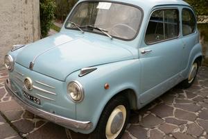 FIAT 600 1a SERIE VETRI SCORREVOLI OK MILLEMIGLIA