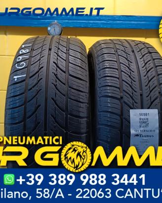 2 Gomme al 70% 185/55/14 TAURUS Estive - Cantù