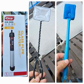 accessori vari per acquario, ontano, catappa