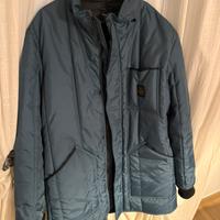 Refrigiwear giaccone verde petrolio