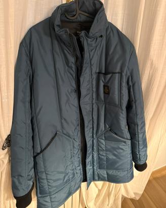 Refrigiwear giaccone verde petrolio