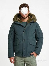 Bomber Woolrich vintage verde - TG 48 unisex