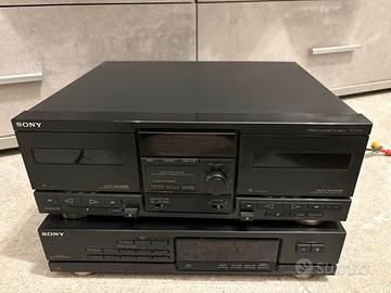 Stereo Sony Vintage (doppia cassetta+radio)