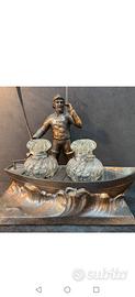 Antico calamaio scultura Art Nouveau 1910