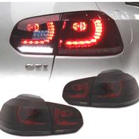 FANALI VOLKSWAGEN VW GOLF 6 08-12 LED ROSSO AFFUMI