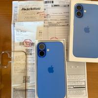 Iphone 16 nuovo garanzia batteria 100  scambi