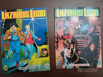 FUMETTI LAZARUS LEDD NR 0 E NR 1 CON FIRMA AUTOGRA