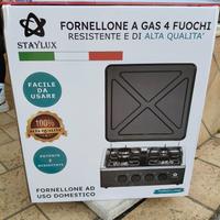 Fornello da appoggio 4 fuochi NUOVO 