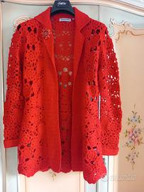 giaccone all'uncinetto Giorgio Kauten