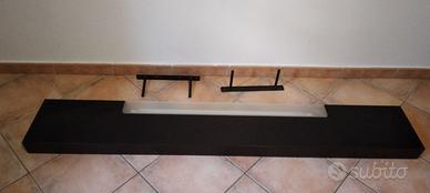 Mensola/ ripiano /scafale sospeso- con luce.