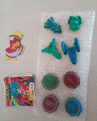 set robot ideon anni 80