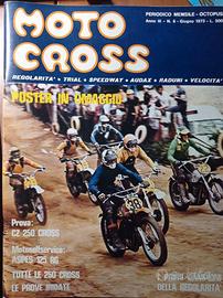 rivista MOTOCROSS numero 6 del 1973