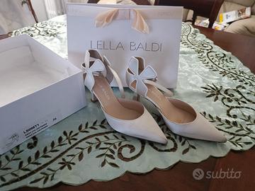 Scarpe da sposa Lella Baldi in raso