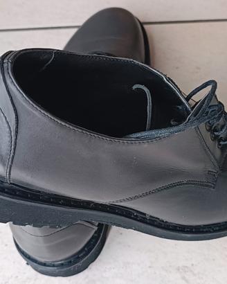 Scarpe stringate donna grigio scuro n. 39