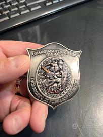 Militare placca da portafoglio guardie giurate gpg