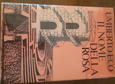 Libro "Il nome della Rosa" di U. Eco