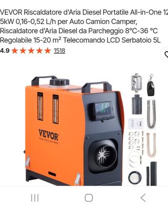 Riscaldatore a gasolio