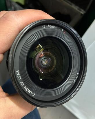 Obbiettivo Canon EF17-40 f/4.0 L