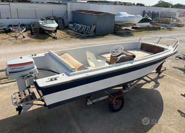 Sessa 4,70 + Evinrude Hp 25/35