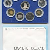 ITALIA DIVISIONALE 1985 FONDO SPECCHIO CON ARGENTO