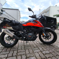 KTM 390 Adventure 2023 - 5.600 km - Scarico Akrapo
